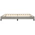 Estructura de cama box spring terciopelo gris claro 200x200