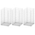 Cestas de muro de gaviones alambre galvanizado 25x25x50cm 3