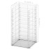 Cestas de muro de gaviones alambre galvanizado 25x25x50cm 3