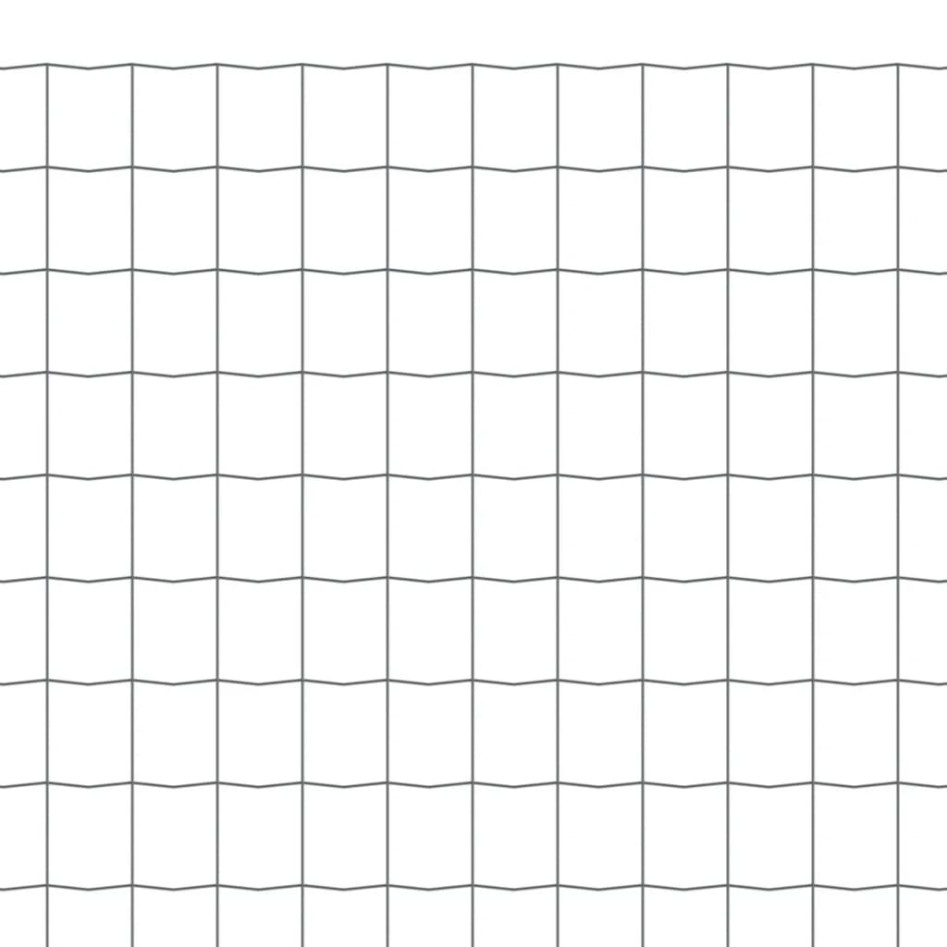 Euro Valla de acero gris 10x1