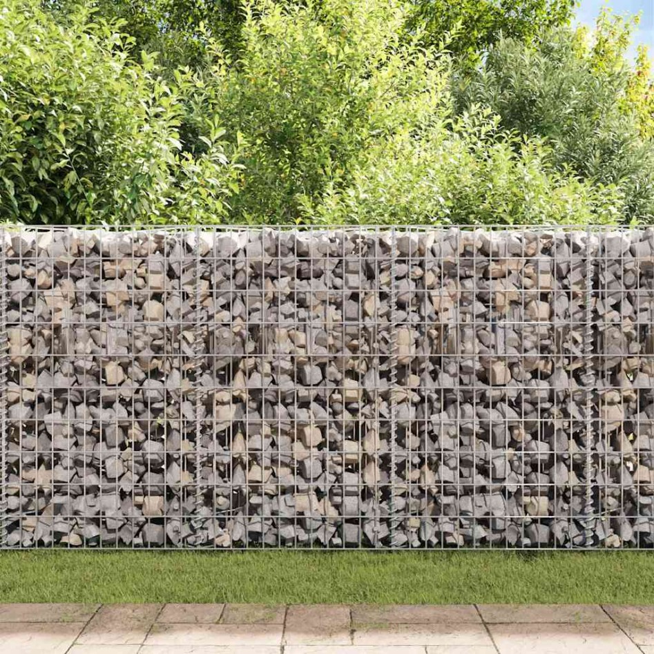 Cesta de muro de gaviones acero galvanizado 120x30x50