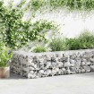Cesta de muro de gaviones acero galvanizado 100x50x50 cm