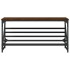 Mueble zapatero madera de ingeniería marrón roble 90x30x45