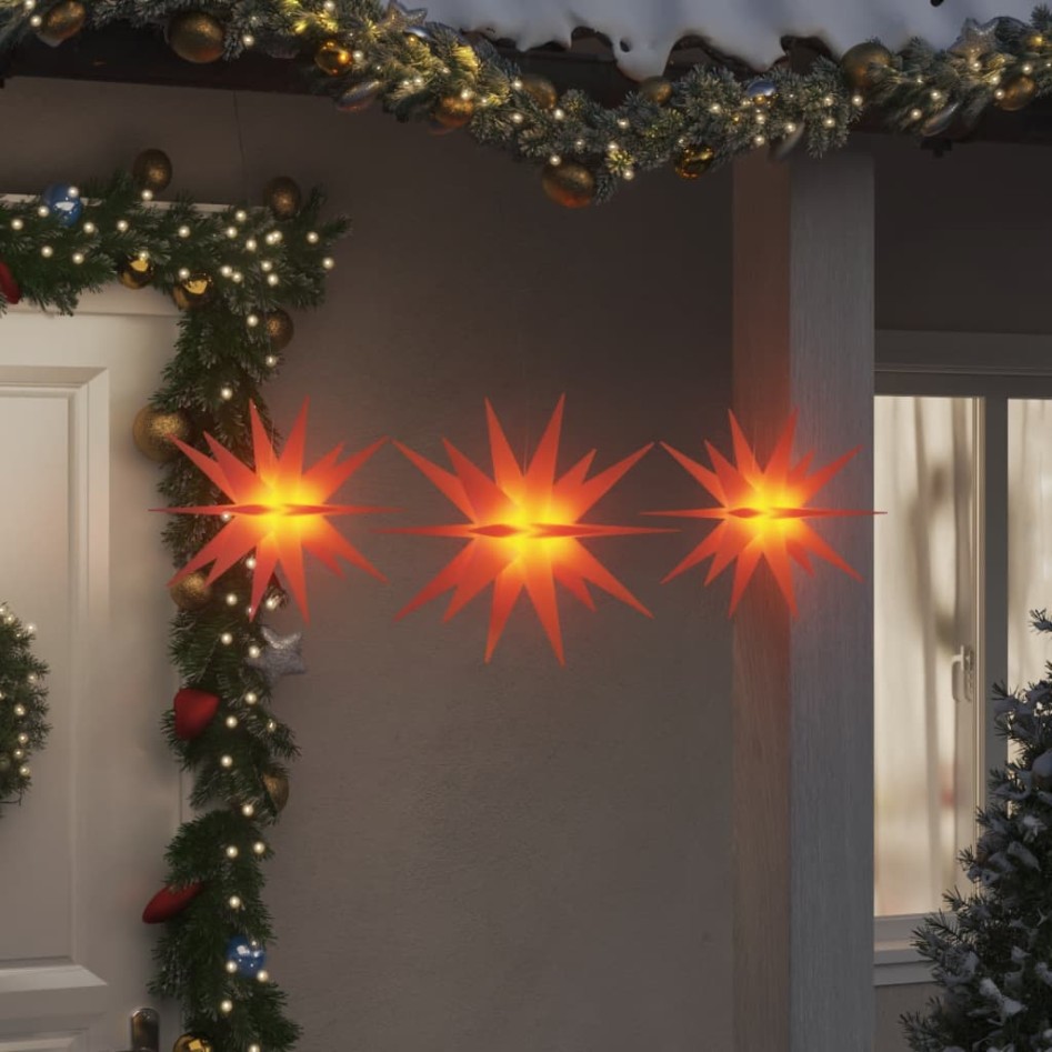 Lámparas de Navidad LED plegables 3 unidades