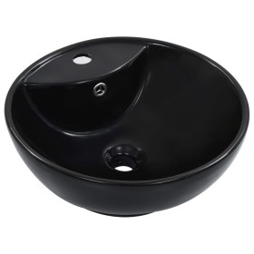 Lavabo con rebosadero 46,5x18 cm cerámica