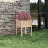 Jardinera de madera maciza de pino 50x50x70