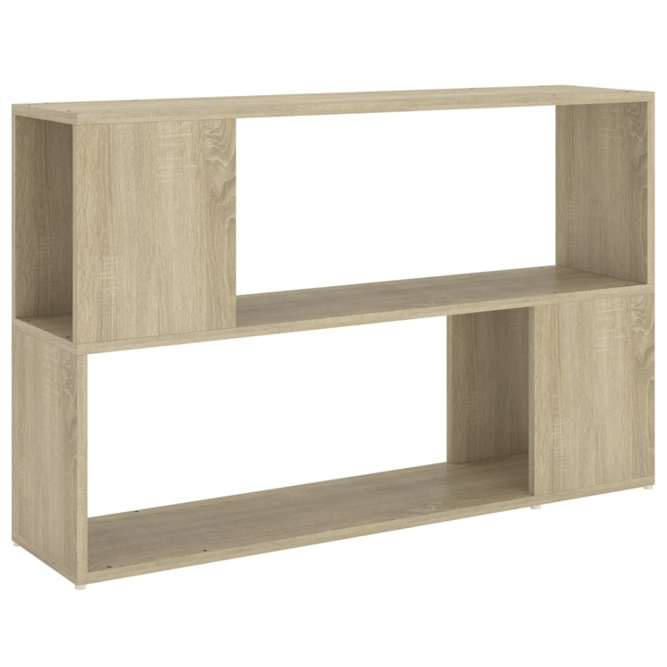 Librería de madera contrachapada roble Sonoma 100x24x63