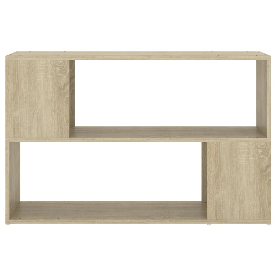 Librería de madera contrachapada roble Sonoma 100x24x63