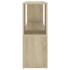 Librería de madera contrachapada roble Sonoma 100x24x63