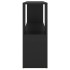 Librería de madera contrachapada negro 100x24x63