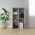 Estantería/Aparador madera contrachapada gris 50x25x80