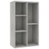 Estantería/Aparador madera contrachapada gris 50x25x80