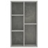 Estantería/Aparador madera contrachapada gris 50x25x80