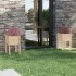 Jardineras 2 uds madera maciza de pino 40x40x70