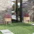 Jardineras 2 uds madera maciza de pino 50x50x70