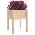 Jardineras 2 uds madera maciza de pino 50x50x70