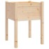 Jardineras 2 uds madera maciza de pino 50x50x70
