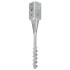 Picas de tierra 2 uds acero galvanizado plateado 10x10x57