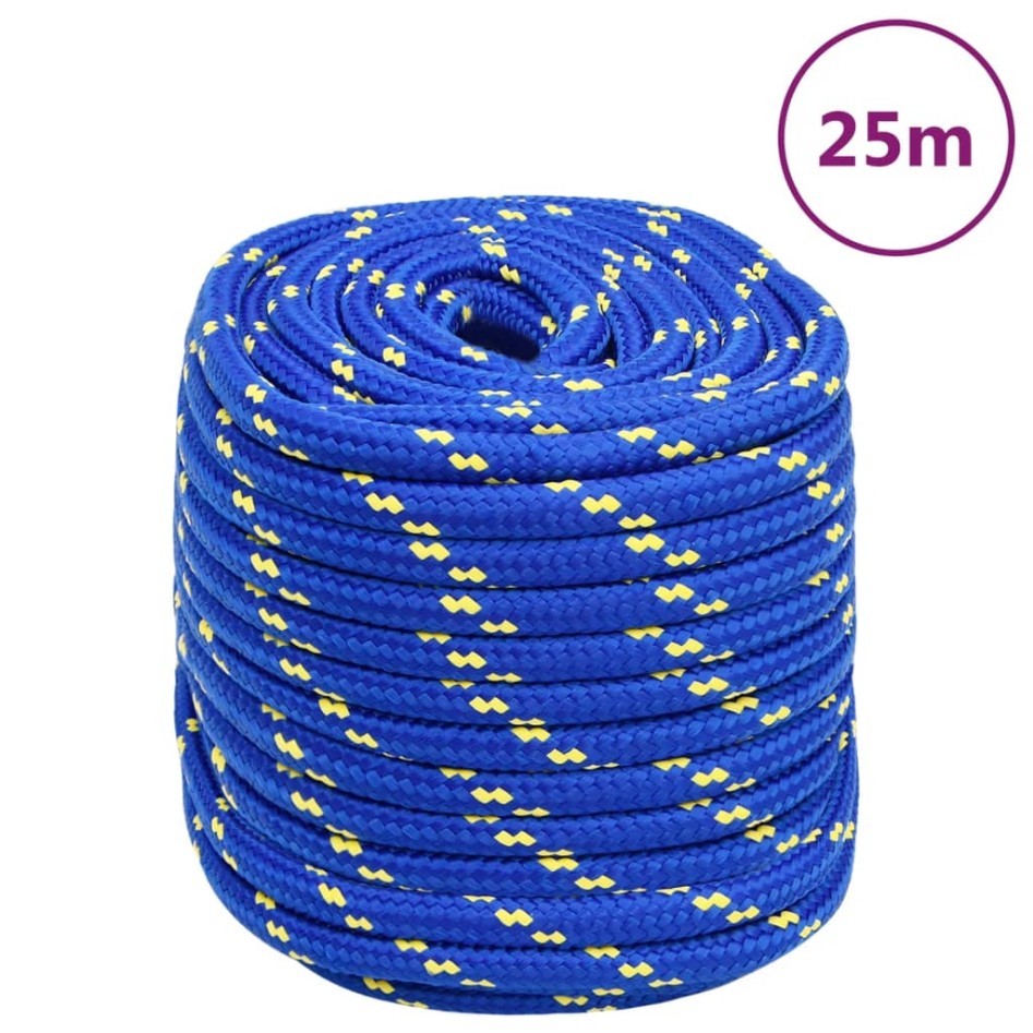 Cuerda de barco polipropileno azul 18 mm 25