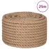 Cuerda de yute 25 m de longitud y 20 mm de