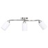 Lámpara de techo pantallas cerámica cono blanco 3 bombillas