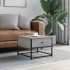 Mesa de centro madera contrachapada gris Sonoma 51x51x40
