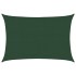 Toldo de vela verde oscuro HDPE 160 g/m² 3,5x5