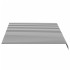 Tela de repuesto para toldo gris antracita y blanco 3,5x2,5