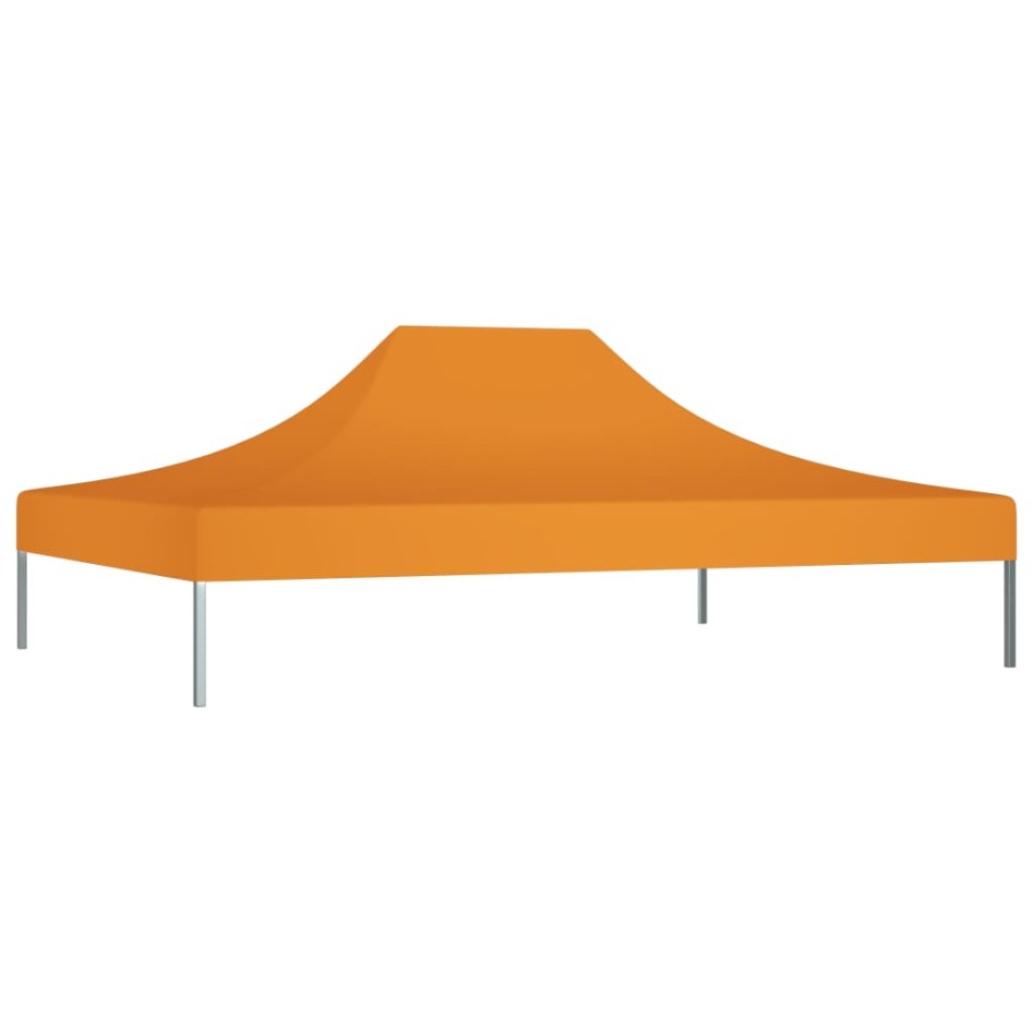 Techo de carpa para celebraciones naranja 4,5x3 m 270