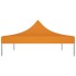 Techo de carpa para celebraciones naranja 4,5x3 m 270