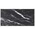 Tablero mesa diseño mármol vidrio templado negro 100x50 cm 6