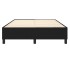 Estructura de cama box spring tela negro 140x190