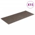 Alfombrilla autoadhesiva escalera 15 uds crema 60x25