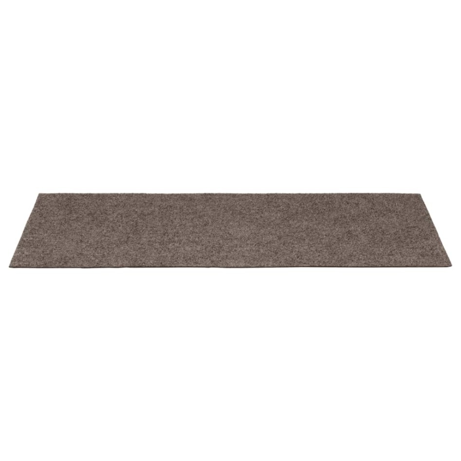 Alfombrilla autoadhesiva escalera 15 uds crema 60x25
