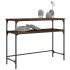 Mesa consola madera de ingeniería roble ahumado 100x35,5x75