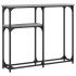 Mesa consola madera de ingeniería gris Sonoma 90x22,5x75