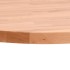 Tablero redondo de madera maciza de haya Ø50x4