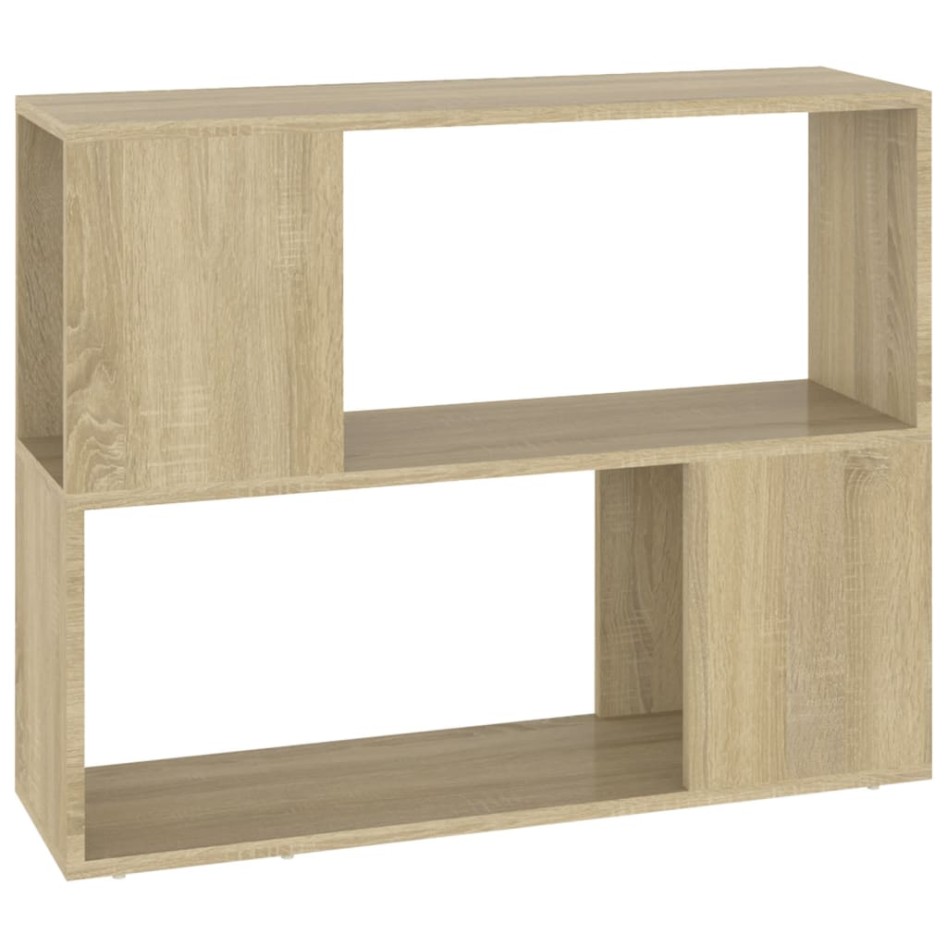 Mueble para TV madera contrachapada roble Sonoma 80x24x63