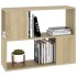 Mueble para TV madera contrachapada roble Sonoma 80x24x63