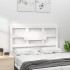 Cabecero de cama madera maciza de pino blanco 105,5x4x100