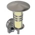 Aplique de pared inoxidable con sensor, forma
