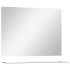 Espejo de pared con estante de vidrio templado 80x60