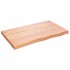 Estante pared madera roble tratada marrón claro 100x60x(2-6)