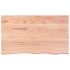 Estante pared madera roble tratada marrón claro 100x60x(2-6)