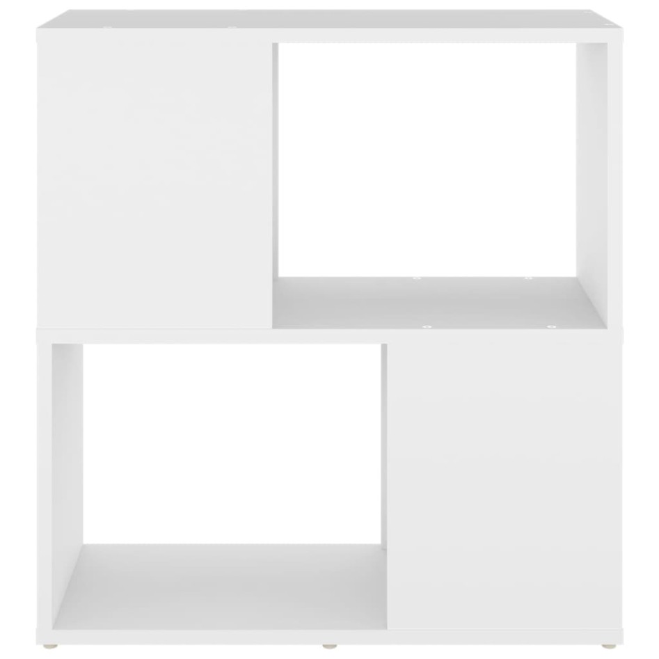 Estantería librería madera contrachapada blanco 60x24x63