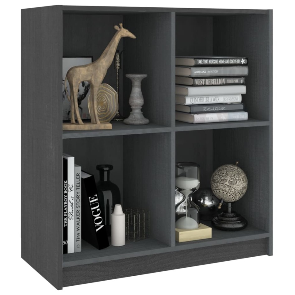 Aparador madera maciza de pino gris 70x33x76