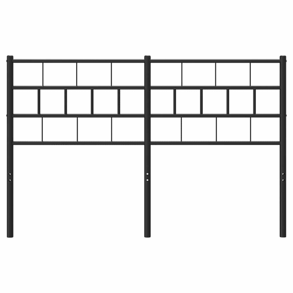 Cabecero de metal negro 135