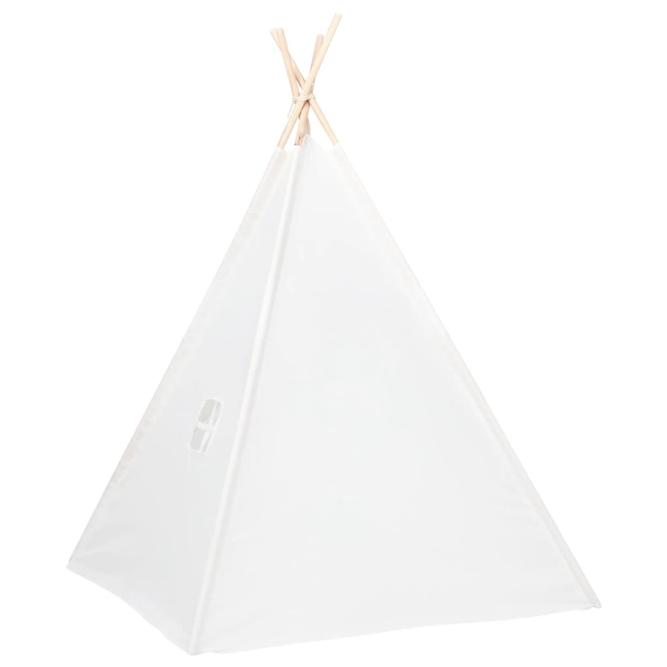 Tienda tipi niños y bolsa piel melocotón blanco