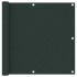 Toldo para balcón tela oxford verde oscuro 90x600