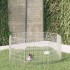 Recinto animales corral 8 paneles hierro galvanizado 54x60